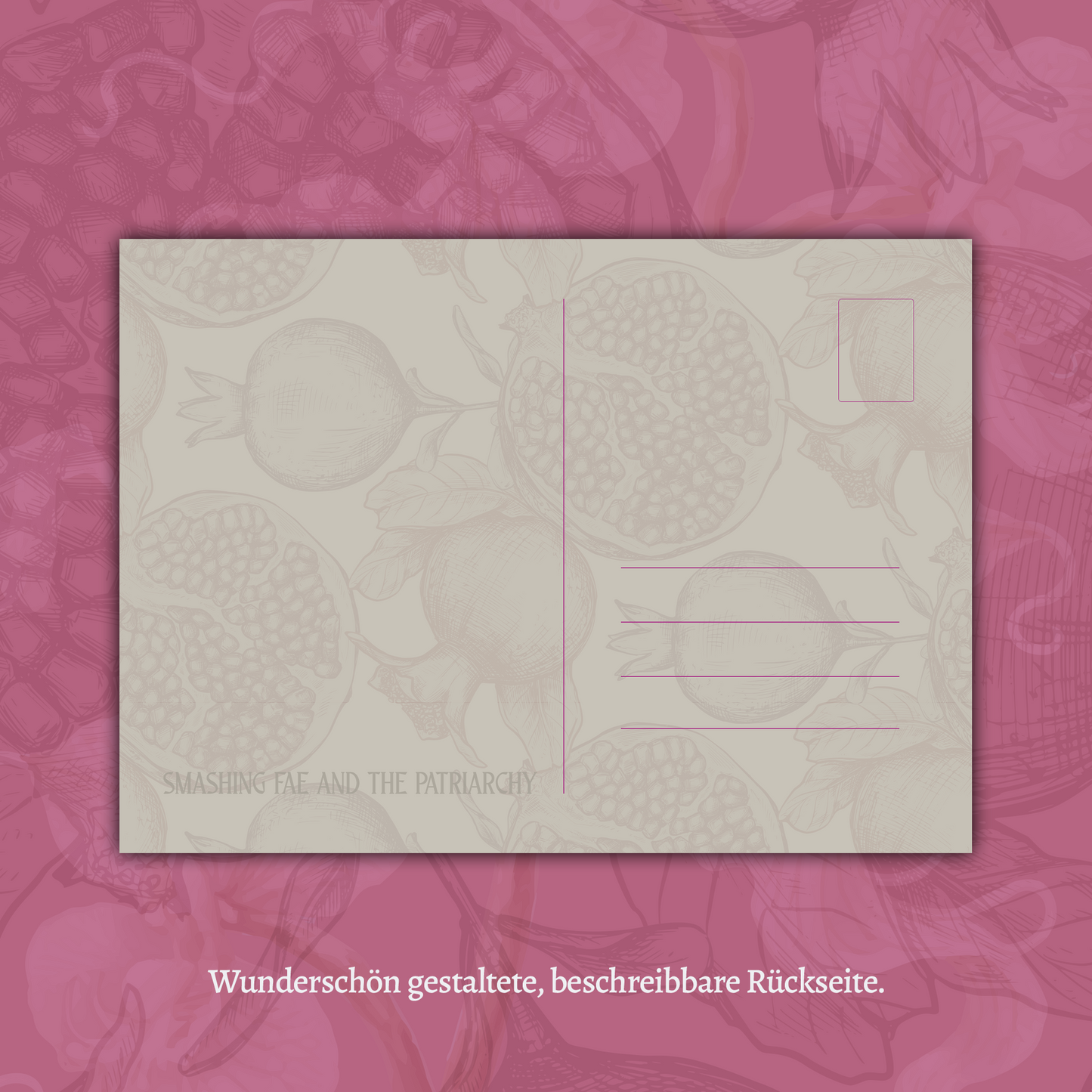 Postkarte Smashing Fae 2x