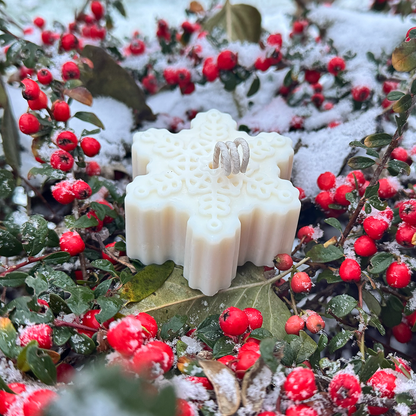 Sassy Snowflake Teelicht