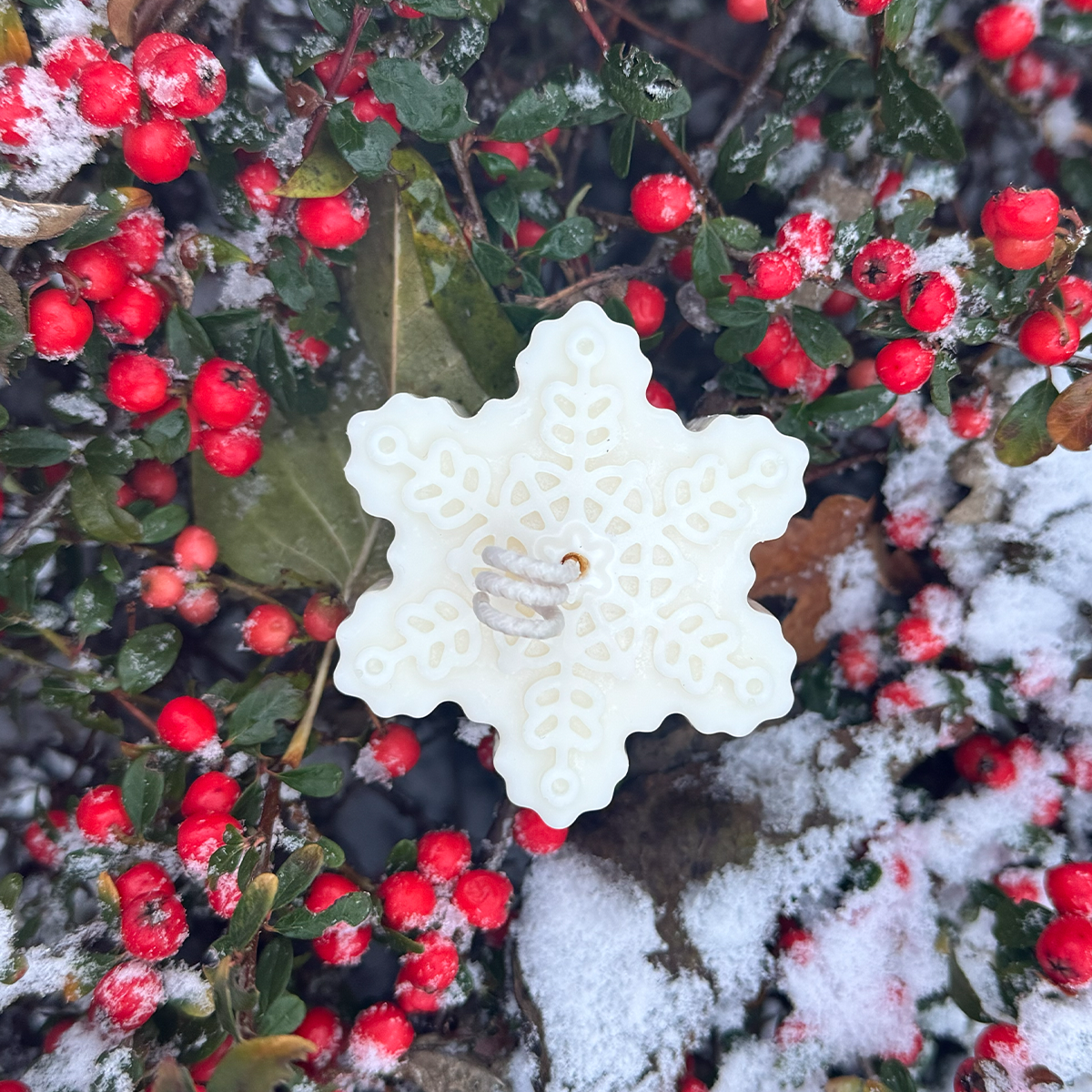 Sassy Snowflake Teelicht