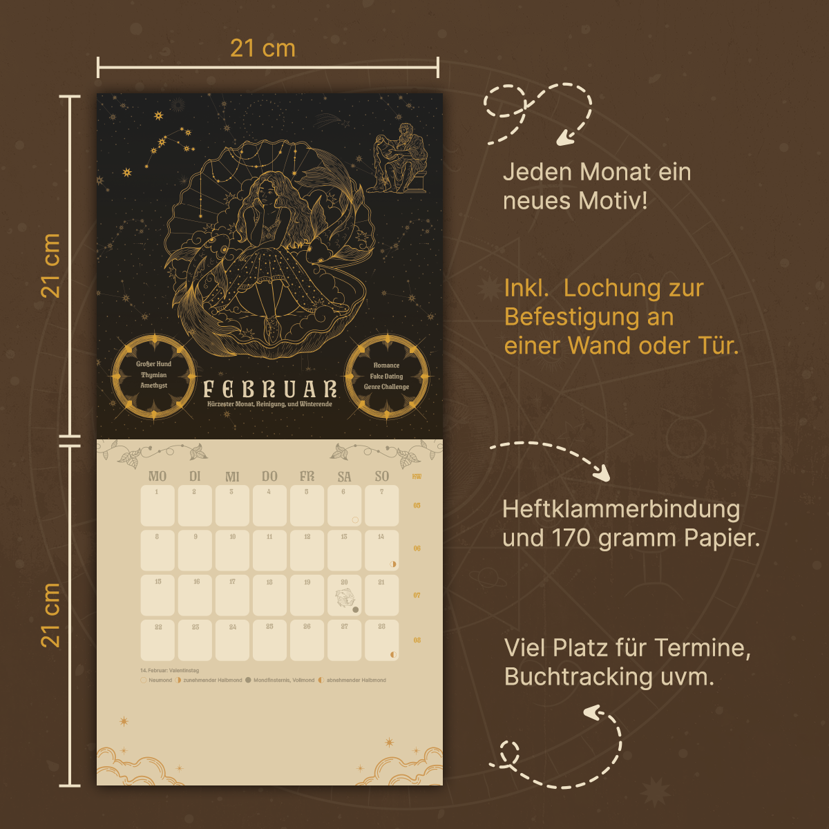 Wandkalender: Ein Jahr voller Magie 2027