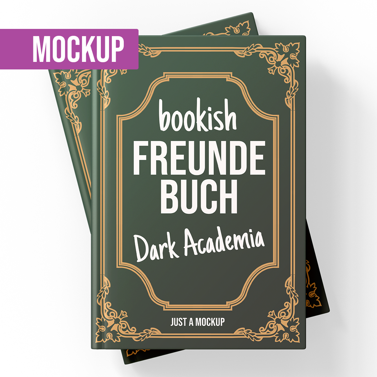 Bookish Freundebuch für Erwachsene DARK ACADEMIA