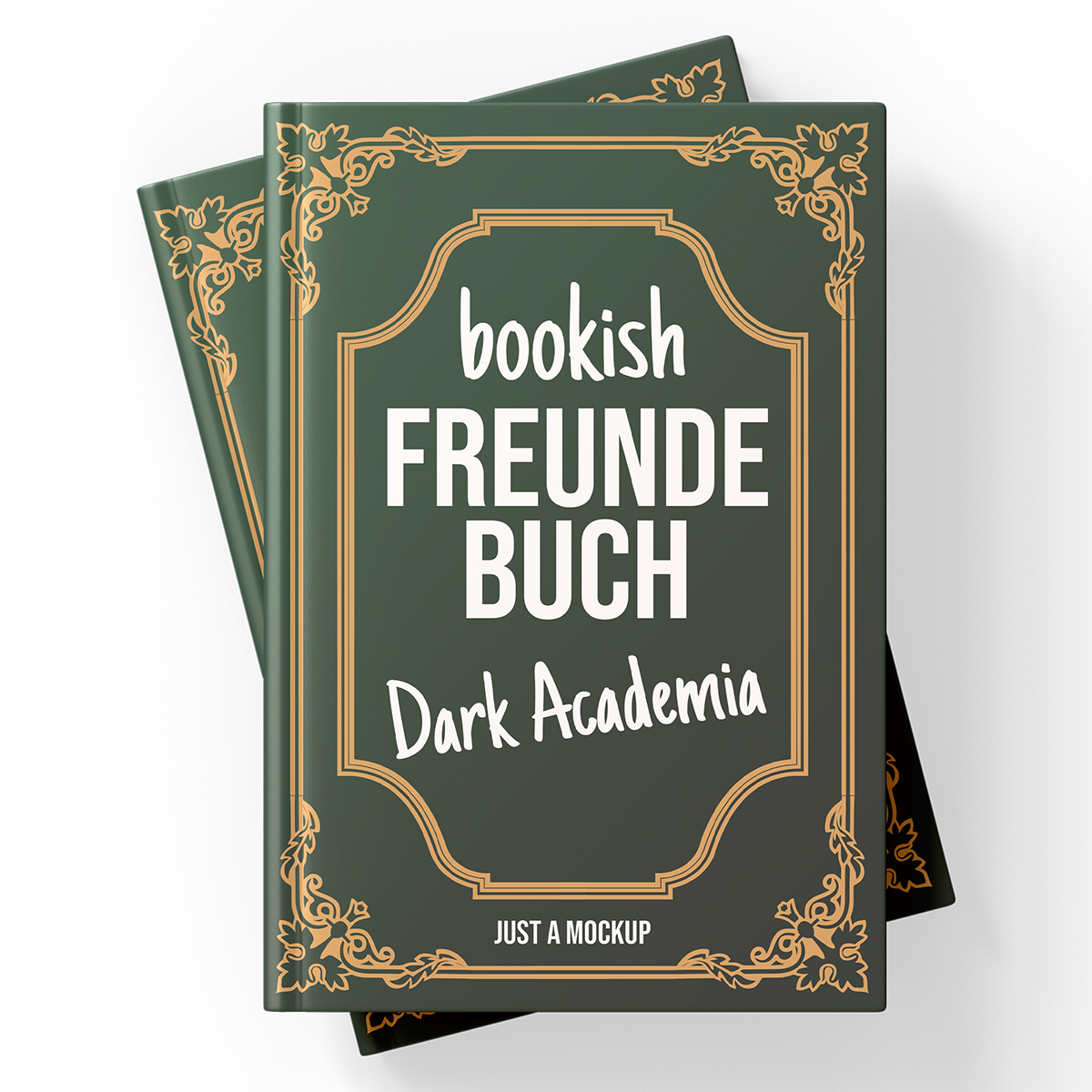 Bookish Freundebuch für Erwachsene DARK ACADEMIA