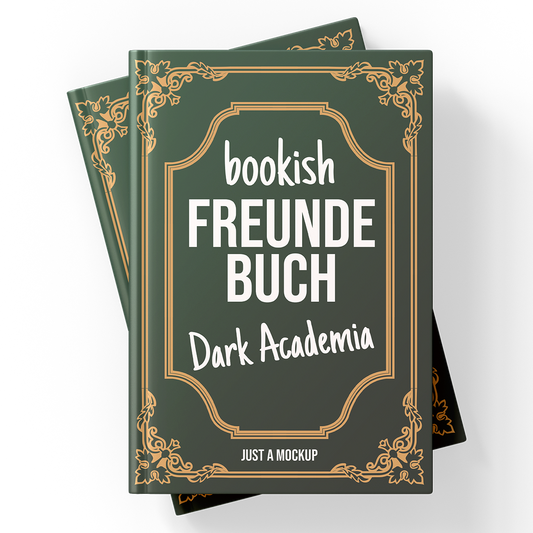 Bookish Freundebuch für Erwachsene DARK ACADEMIA