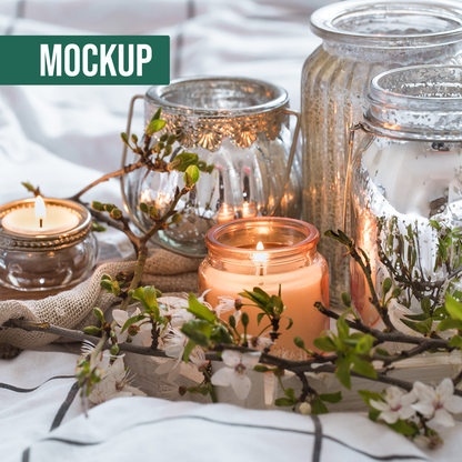 The Fairy Season Glaskerze