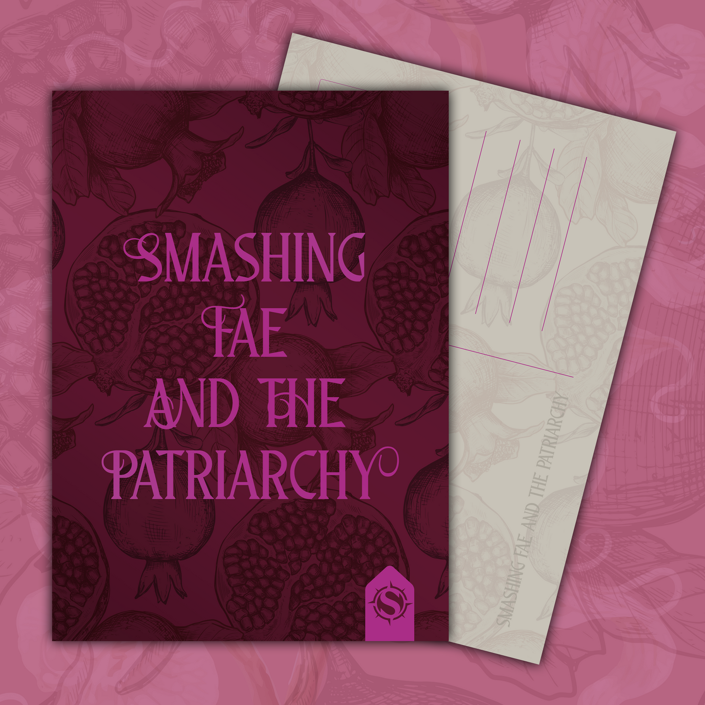 Postkarte Smashing Fae 2x