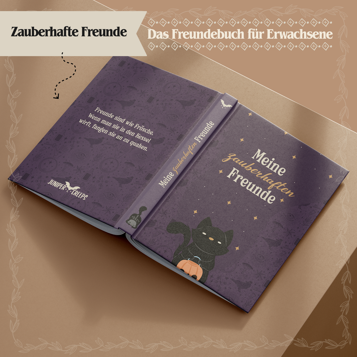Freundebuch Cute Witch